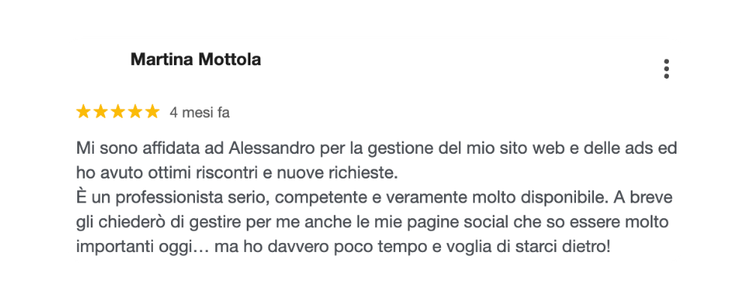 recensione alessandro mazza